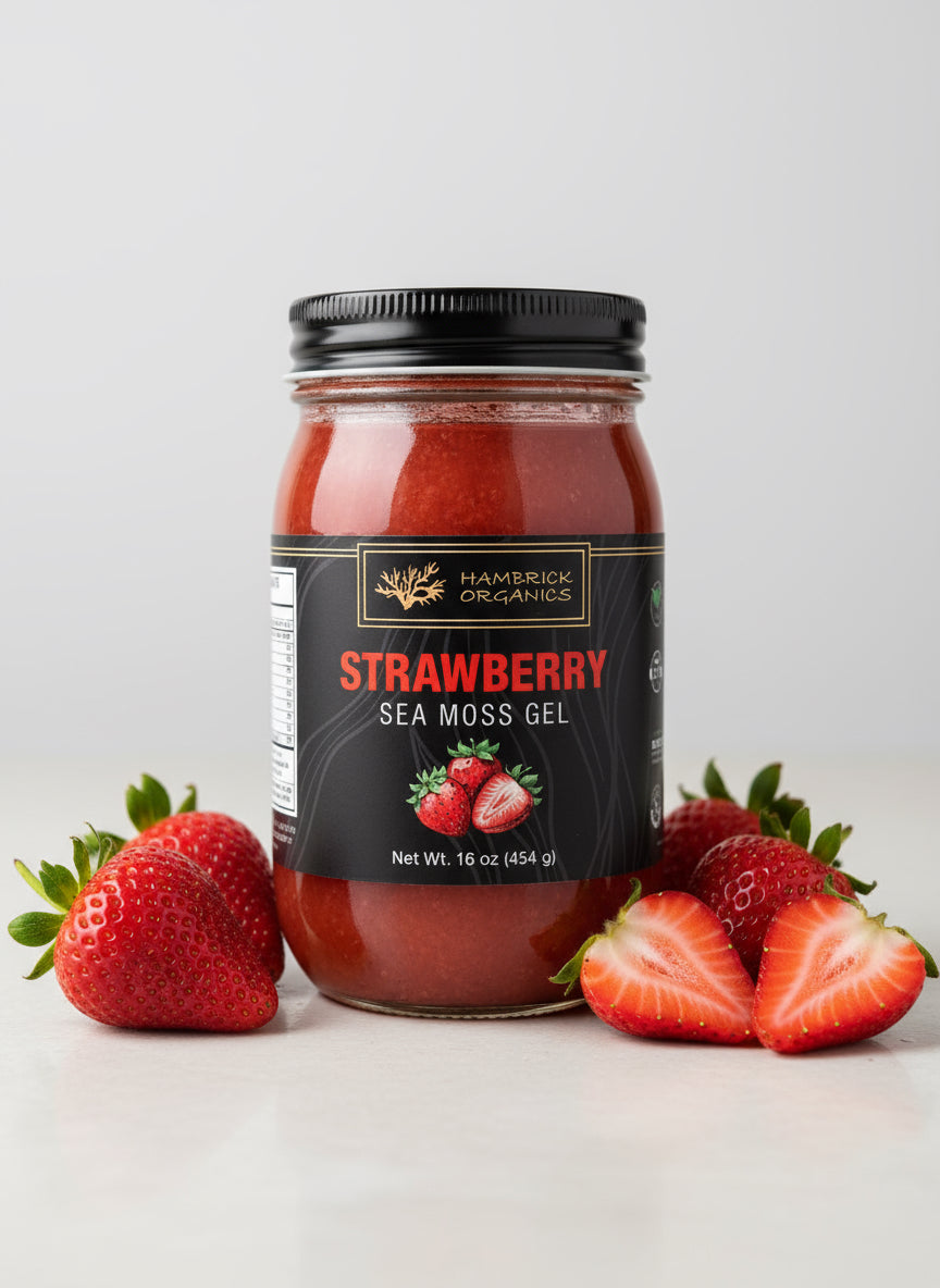 Strawberry Infused Sea Moss Gel