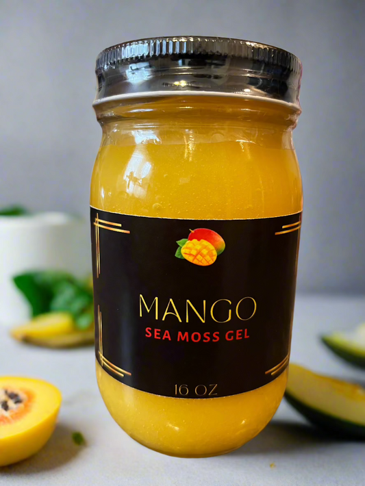 Mango Infused Sea Moss Gel