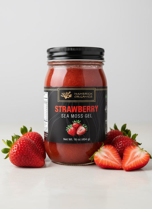 Strawberry Infused Sea Moss Gel