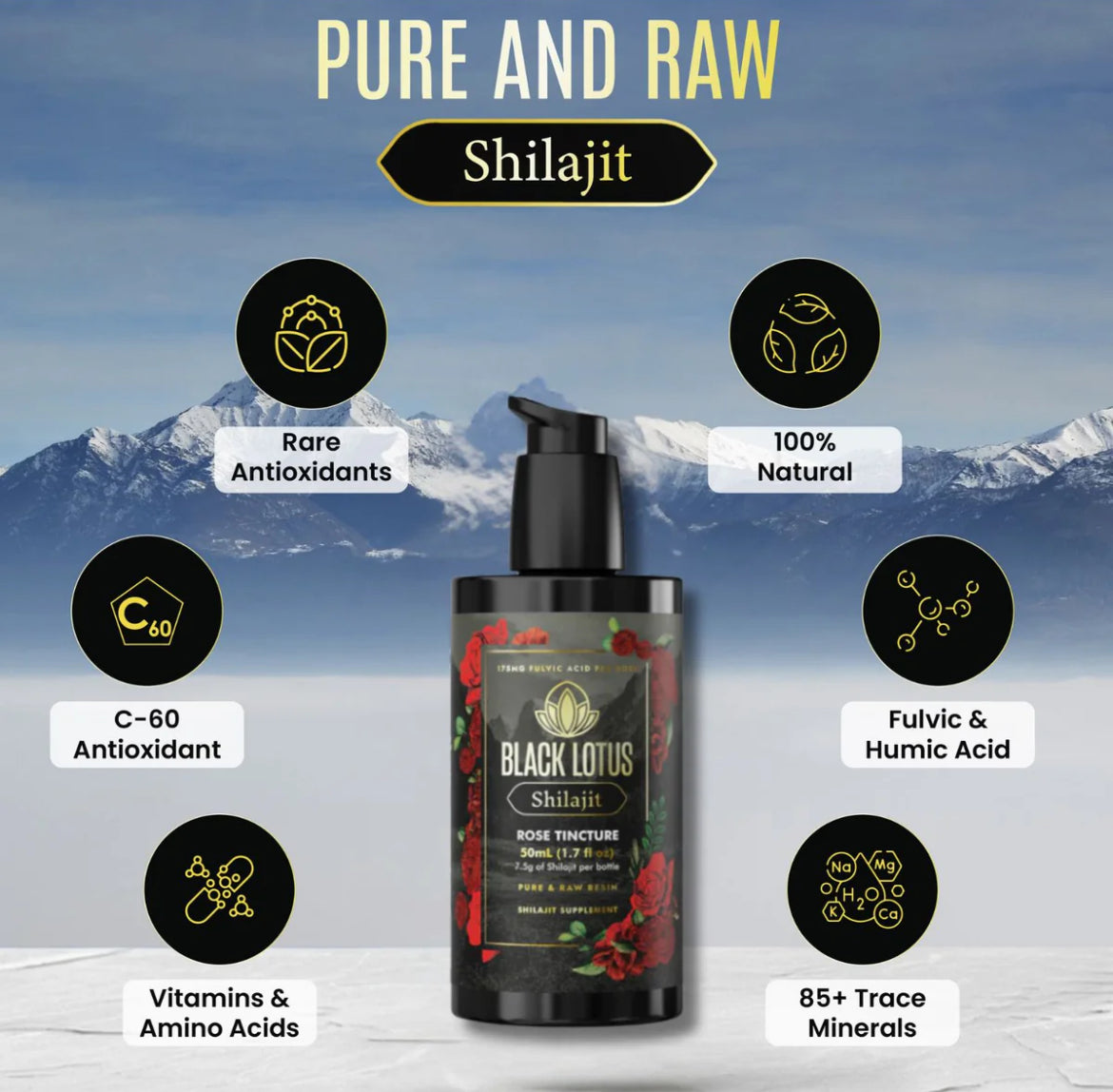 Rose Shilajit Tincture