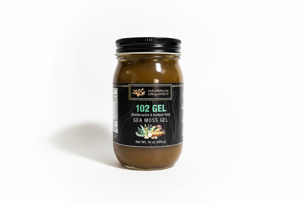 Bladderwrack & Burdock Root Sea Moss Gel