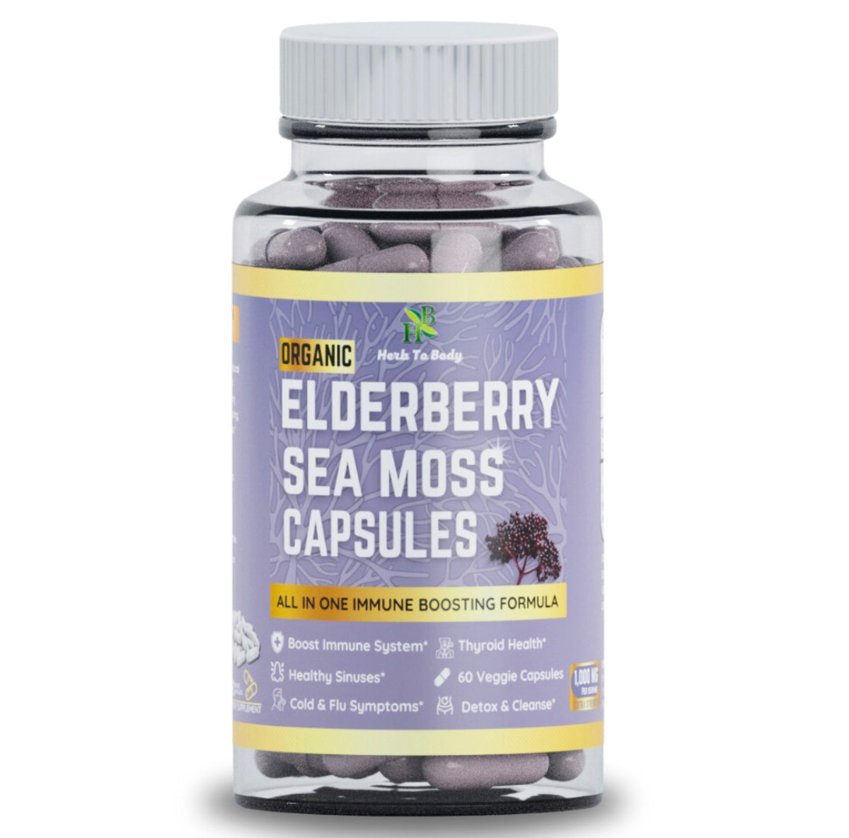 Elderberry Sea Moss Capsules
