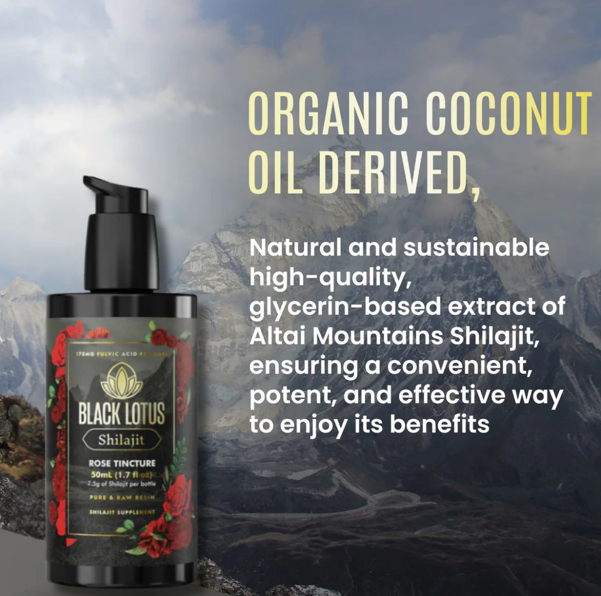 Rose Shilajit Tincture