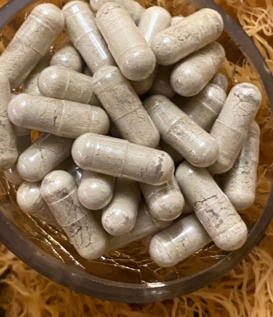 Irish Sea Moss w/ Bladderwarck & Burdock Root Capsules (Chondrus Crispus)